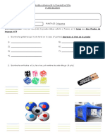 PRUEBA DE LENGUAJE S - D - T