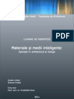 Disertatie 2011_Materiale inteligente