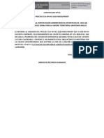 CAS 043-2020 Comunicado de Suspención CAS - SUSCRIPCIÓN DE CONTRATO C5