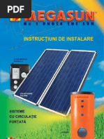 Manual Instalare Sisteme Solare Fortate