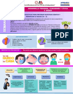 16 - 5° Grado - Proponemos Iniciativas para Mejorar Nuestros Hábitos y Preservar La Salud