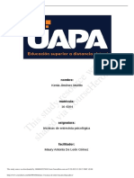 Tarea 1 Tecnicas de Entrevista Psicologica