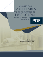 12 Las Medidas Cautelares y Los Procesos de Ejecucion en La Jurisprudencia 2009 2010