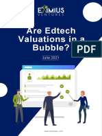 Are Edtech Valuations in A Bubble?: June 2021