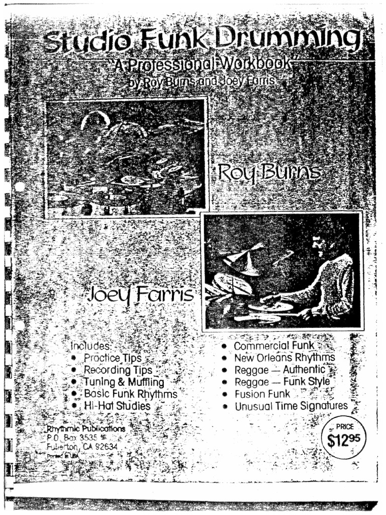 Studio Funk Drumming | PDF
