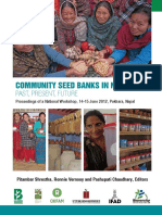 Community Seed Banks in Nepal Past Present and Future 1642