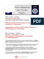 TPPSCON 2021 Program 15.7.21