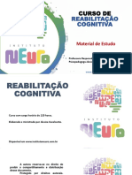 Curso de Reabilitação Cognitiva: Material de Estudo