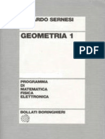 Edoardo Sernesi Geometria 1