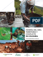 Studie MINERÍA DEL ORO, TERRITORIO Y CONFLICTO EN COLOMBIA, 2019