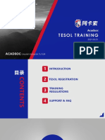 Tesol Training: Acadsoc