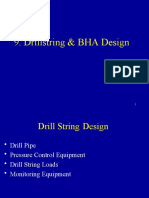 Drill String and BHA Design