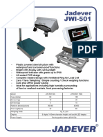 Brochure Jadever JWI-501 Scales