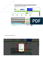 Cargue documento en blanco plataforma Sofia Plus