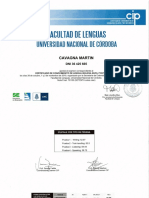 Certificado Examen CIP Martin Cavagna