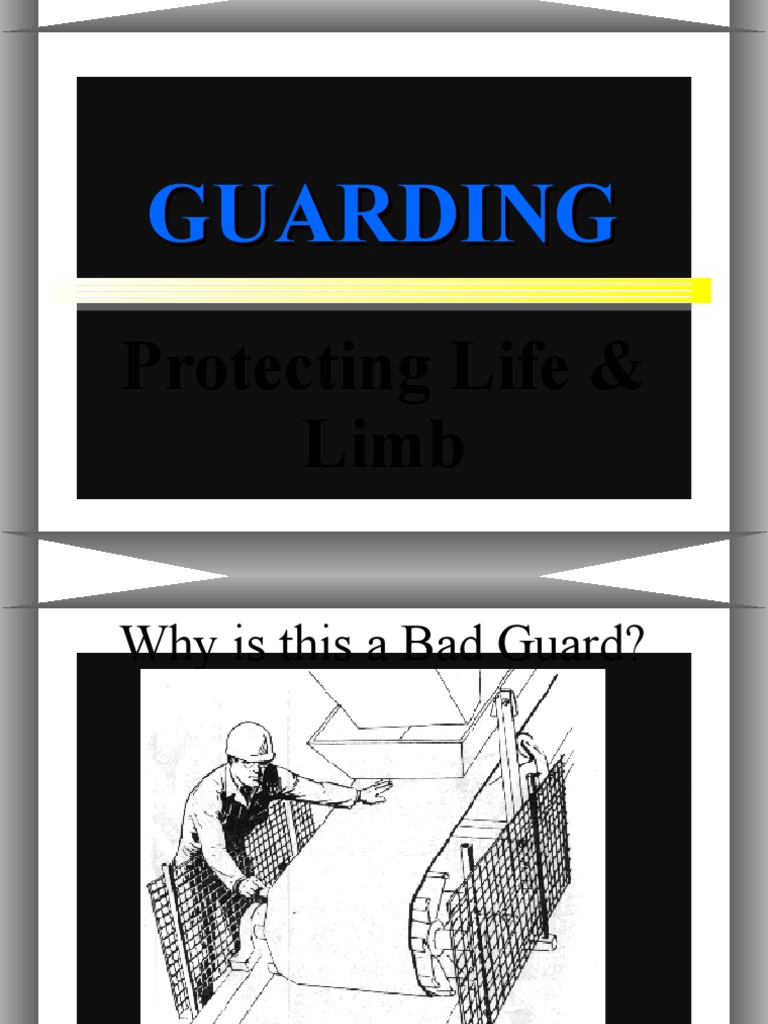 Guarding Guideline Pdf