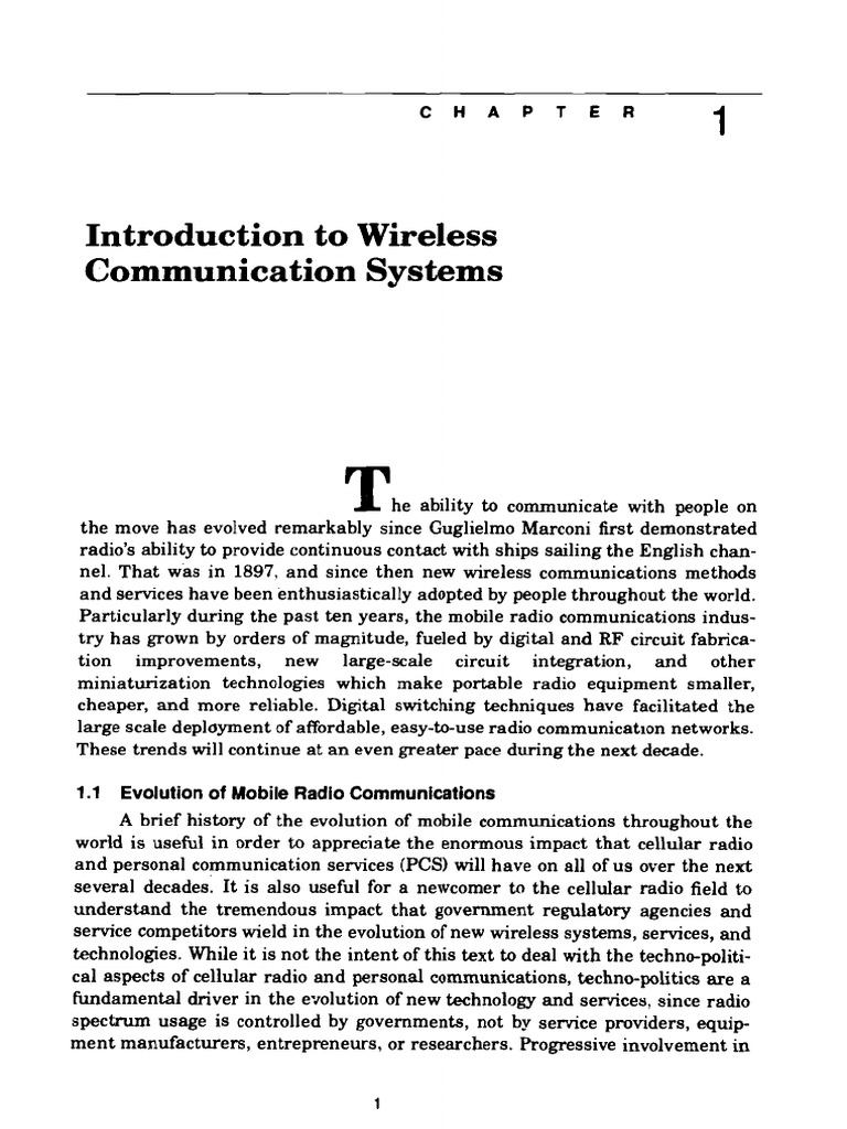 Communication Systems: To Wireless | PDF | Cellular Network | Duplex ...