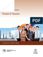 Module D Taxation Part 1