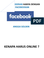 Materi Facebookan Banjir Orderan