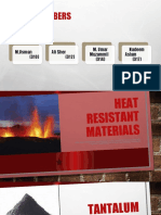 S1 G2 Heat Resistant Materials