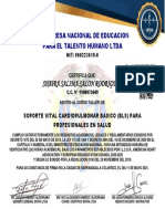 Certificado RCP 3