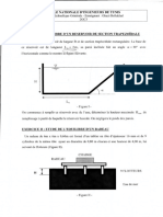 Test Hydraulique Générale 2012 - 2013