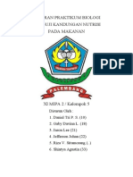 BIOLOGI Laporan Bio Gizi Makanan