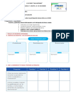 Actividad 3° Dpcc. Sem. 37. Martes 15