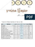 Cuadro de Medidas Adaptadas