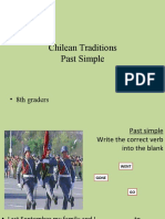 Chilean Traditions - Past Simple