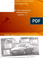 Automotive Aerodynamics Lecture 1