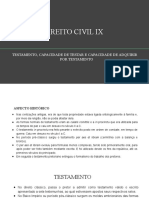 Direito Civil Ix - Testamento