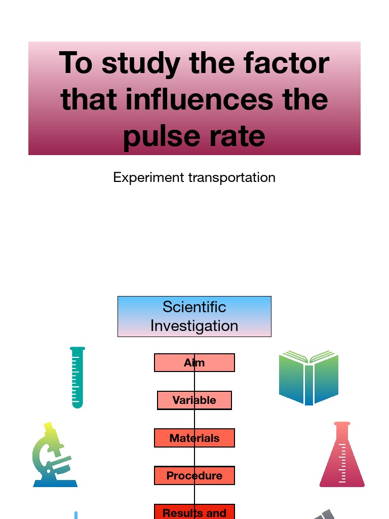 Impact of Vigorous Activity on Pulse Rate | PDF | Pulse | Experiment