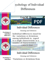 Individual Differences in Psychology: Meaning, Types, Determinants and Educational Implications