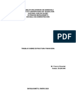 Trabajo Sobre Estructura Financiera Francis Pimentel