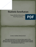 Statistik Kesehatan Meilita Khairunisyah