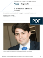 TRF Exclui Terço de Férias Do Cálculo de Contribuição Ao Senai _ Legislação _ Valor Econômico