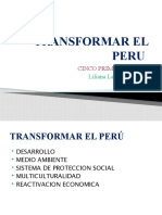 TRANSFORMAR EL PERU