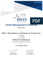 Global Management Challenge: SDG - Simuladores e Modelos de Gestao S.A