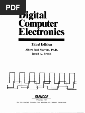 Digital Computer Electronics 3rd Edition Malvino | PDF