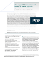 Español a Systematic Review of the Role of Implant Design in the.en.Es