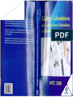 Codigo Colombiano Ntc 1500 - Tercera Edición