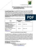 Verificación jurídica oferta suministro materiales vivero Villavicencio