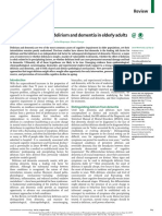 The Interface Between Delirium and Dementia in Elderly Adults