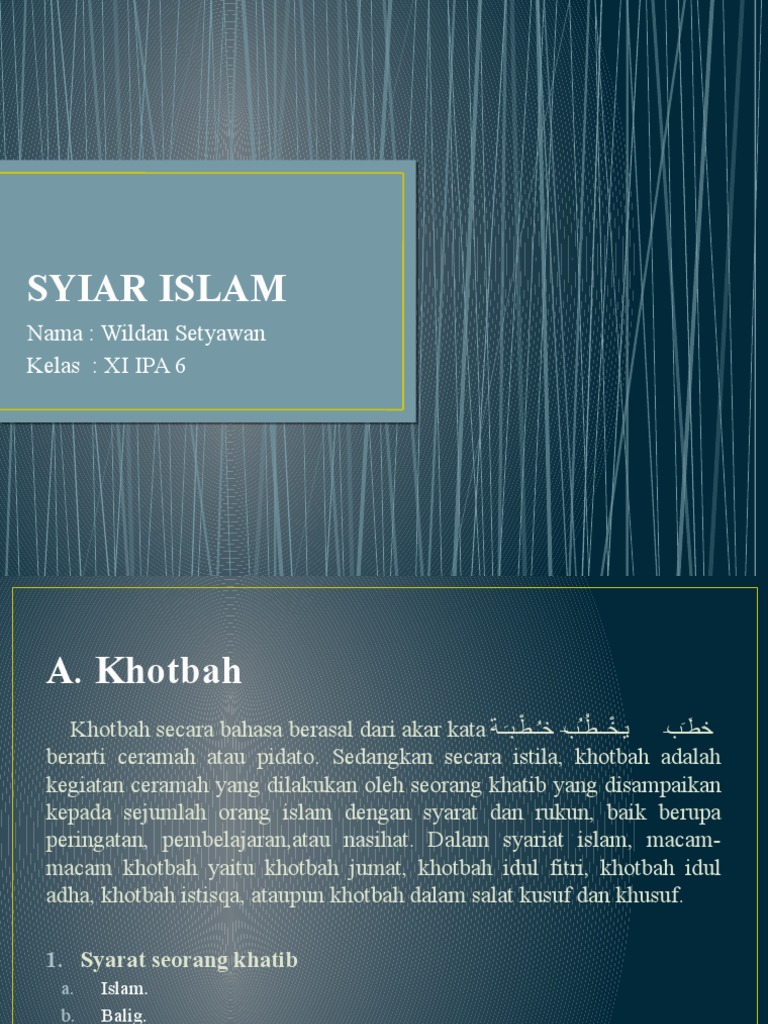 Syiar Islam dan Tugas Penyampaian Ajaran | PDF | Agama & Spiritualitas