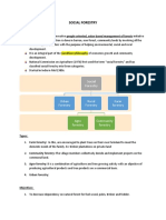 Social forestry, Agro-forestry