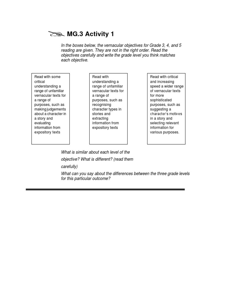 MG Module 3 Act 1 | PDF