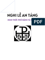 Tờ Nghi thức Phó dâng và từ biệt.