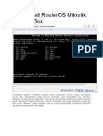 Cara Install RouterOS Mikrotik Di VirtualBox