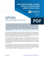 SPAIN Trade Investment Statistical Country Note